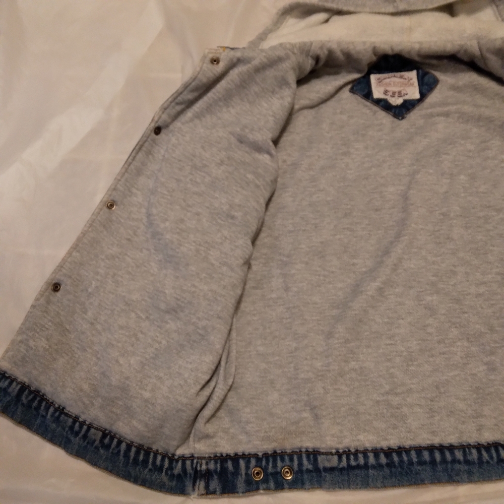 Vintage Current Seen Fashion Outerwear jean vest - Picture 5 of 15